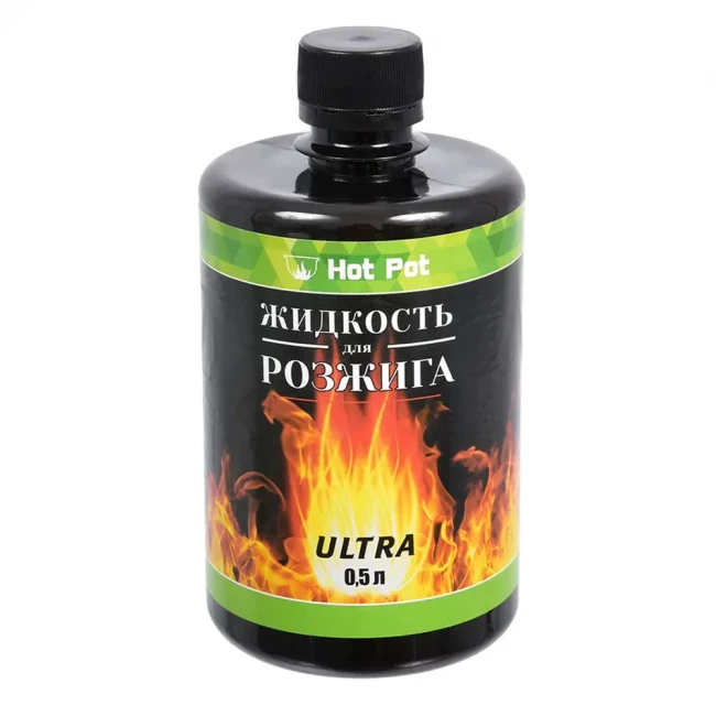 Жидкость для розжига углеводородистая ULTRA Hot Pot 0,5л