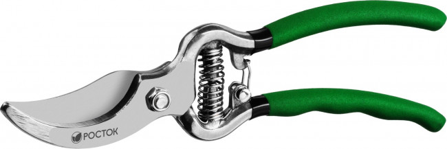 Секатор цельнокованый, плоскостной, рез до 18мм РОСТОК