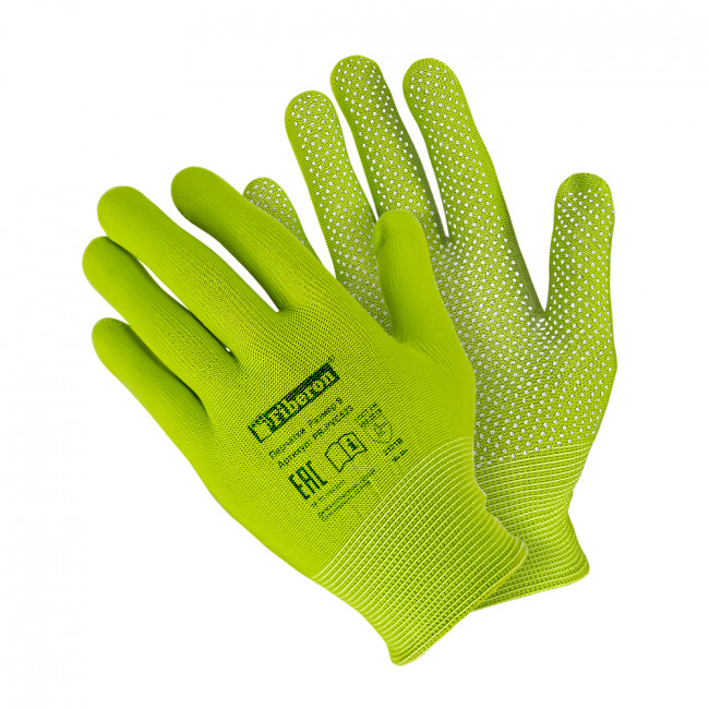 Перчатки Для садовых  работ, МИКРОТОЧКА Fiberon