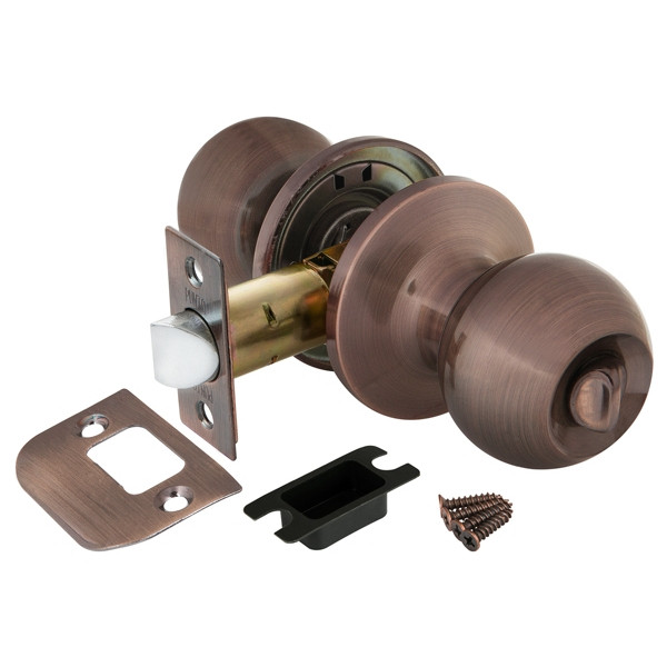 Ручка защелка 6072 медь