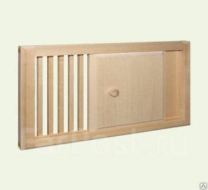 Вентиляционная задвижка 430х170  (Липа)