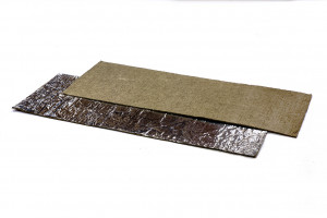 Базальтовый картон фольгированный 1250*460*10