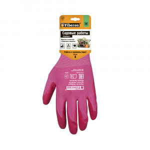 Перчатки Для садовых  работ, БАРБАРИС Fiberon