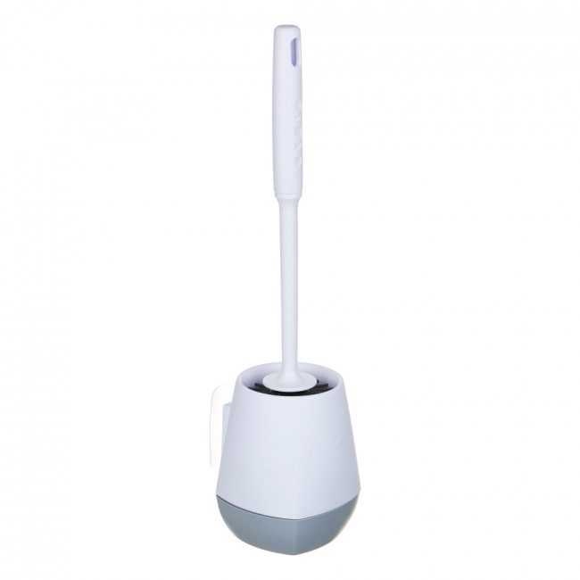 Ерш для туалета напольный силиконовый с возможеность крепления к стене