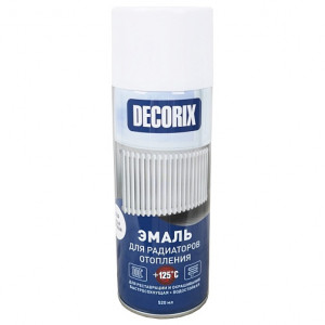 Эмаль аэрозоль для радиаторов 520мл DECORIX