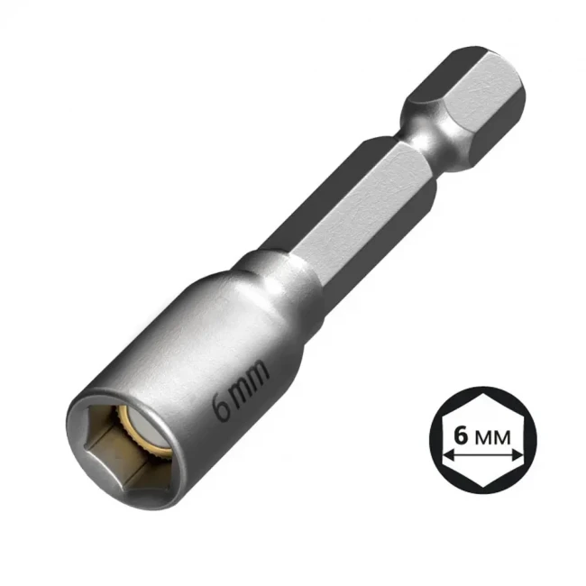 Бита с торцевой головкой магнитная Matrix