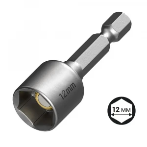 Бита с торцевой головкой магнитная Matrix (12мм)