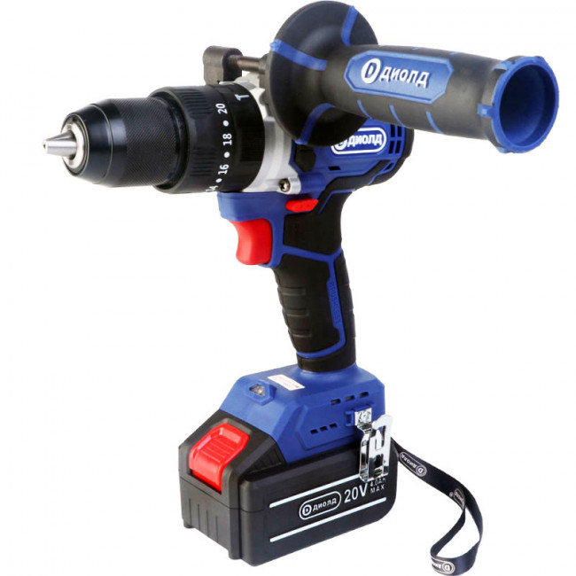 Аккумуляторная дрель-шуруповерт Диолд ДЭА-20ЛИ-03 У