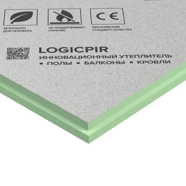 Утеплитель Техноплекс LOGICPIR Ф/Ф Баня 