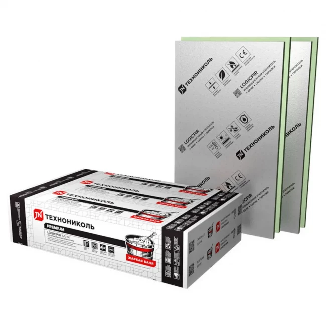 Утеплитель Техноплекс LOGICPIR Ф/Ф Баня 
