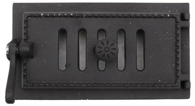 Дверца поддувальная камин. чугун ДП-2А(250*140мм)