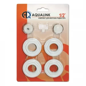 Комплект для монтажа радиатора 3/4" 7 элементов