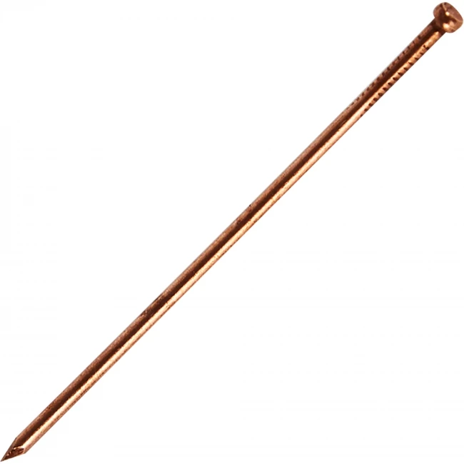 Гвозди финишные омедненные