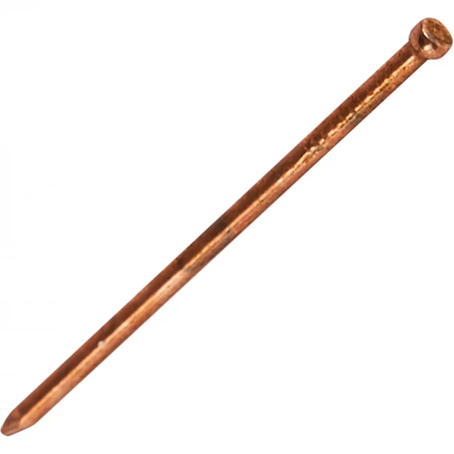 Гвозди финишные омедненные