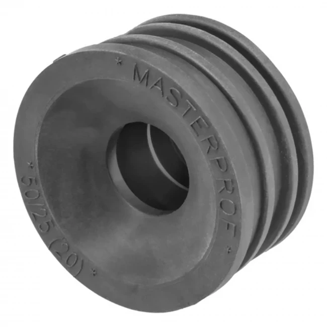 Манжета для канализации Ø50х25мм (черная)