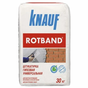 Штукатурка гипсовая Knauf ROTBAND 