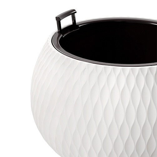 Кашпо со вставкой Жемчужина