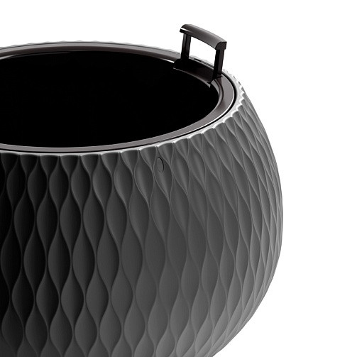 Кашпо со вставкой Жемчужина