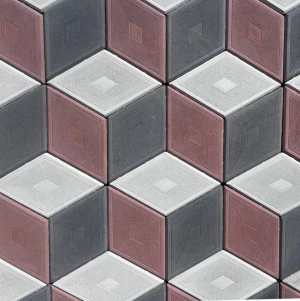 Плитка тротуарная вибролитая Алекс рисунок 3D 31шт/кв.м