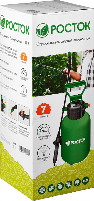 Опрыскиватель РОСТОК RT-7 переносной 7л 