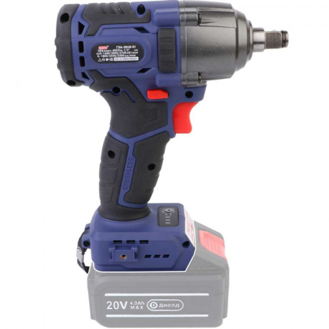 Гайковерт ударный аккумуляторный ГЭА-20ЛИ-01 (без батареи и ЗУ)