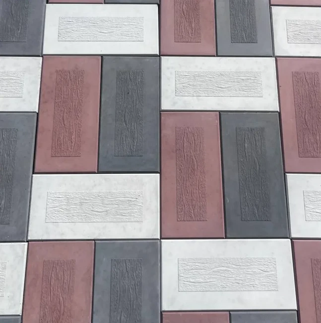 Плитка тротуарная вибролитая Алекс рисунок Орнамент 23шт/кв.м