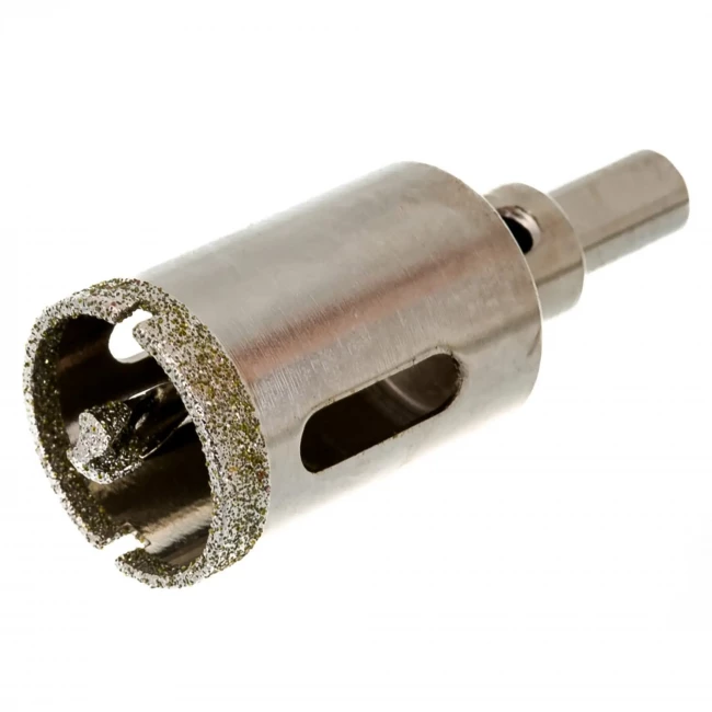 Сверло алмазное по керамограниту 67 мм 3-гранный хвостовик Matrix