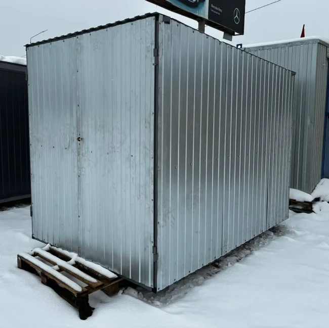 Гараж 3х2.5 Компакт (без утепления + ворота)