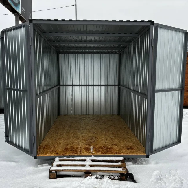 Гараж 3х2.5 Компакт (без утепления + ворота)