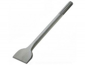 Зубило плоско SDS - plus  40х250мм отогнутое для снятие плитки Matrix