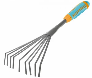 Грабли веерные, пластинчатые, 9 зубов, 405х120мм