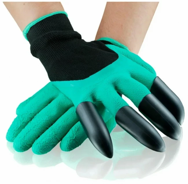 Перчатки землекопа с когтями 