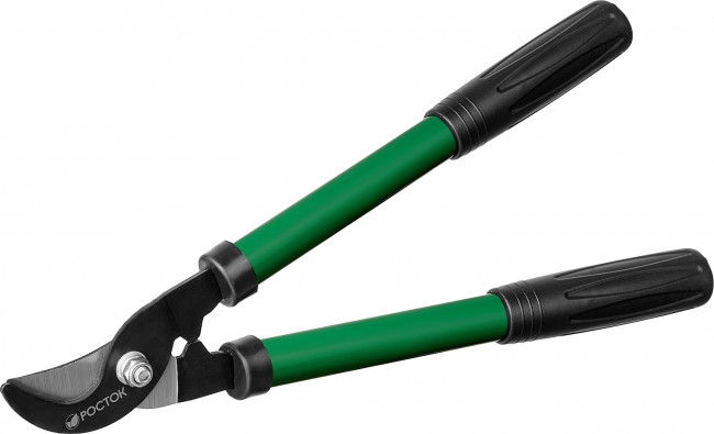 Сучкорез РОСТОК малый плоскостной со стальными рукоятками, рез до 20мм 