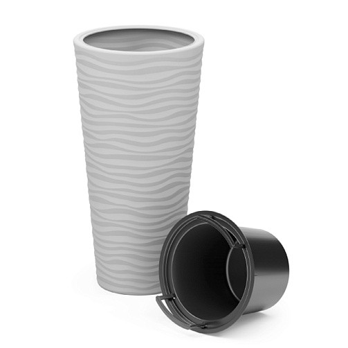 Кашпо со вставкой Оазис