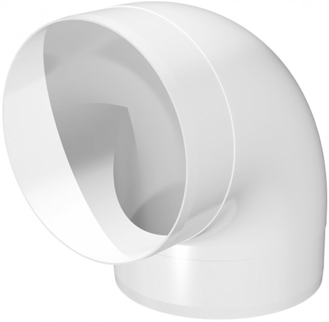 Колено для круглого канала  Ø100 Эвент