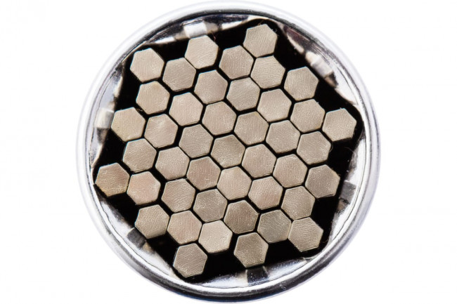 Головка торцевая многоразмерная, CrV, 6-21 мм, под квадрат 3/8, CrV, хромированная Gross