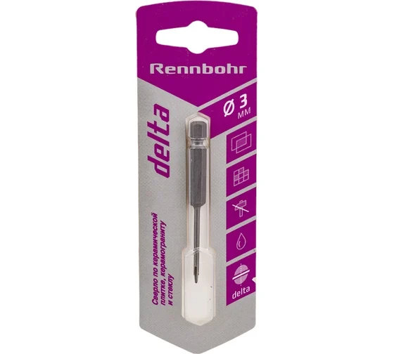 Сверло по кафелю и стеклу Delta