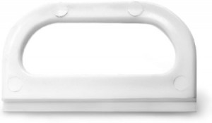 Ручка трапецевидная АБС белая