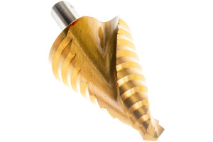 Сверло ступенчатое, 9-12-15-18-2-24-27-30-33-36мм, HSS, спирал. проф.трёхгр.хвостовик  Matrix