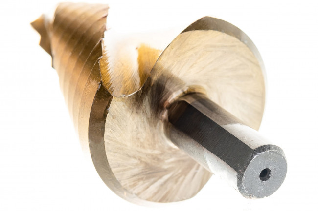 Сверло ступенчатое, 9-12-15-18-2-24-27-30-33-36мм, HSS, спирал. проф.трёхгр.хвостовик  Matrix