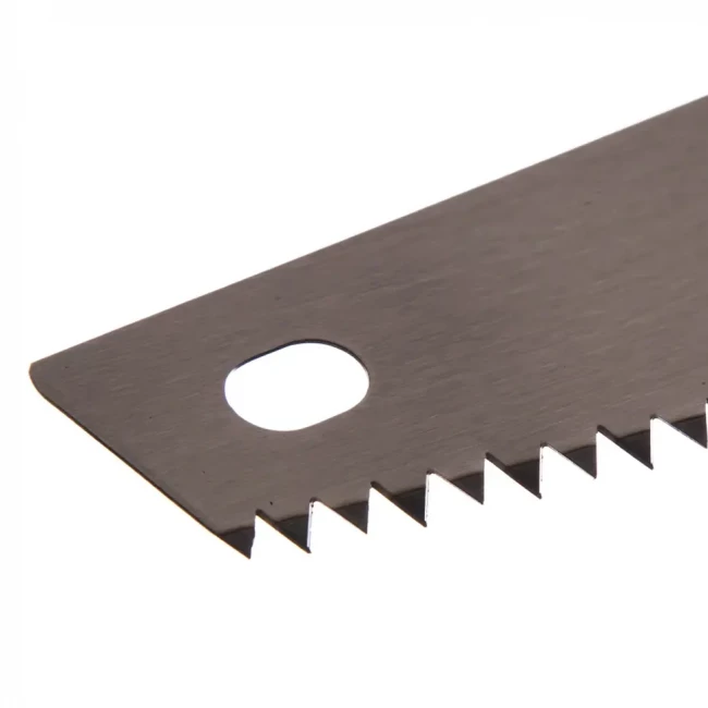 Ножовка по сырой древесине 400мм прямой крупный зуб Runex Green