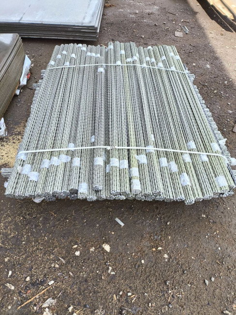 Колышки композитные для подвязки растений, 20шт в упаковке, Ø8мм