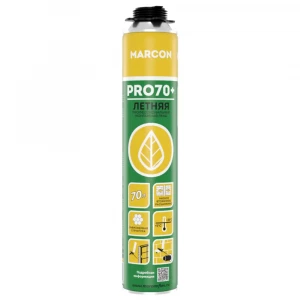 Пена монтажная  MARCON PRO 70+ (всесезонная) 900мл 