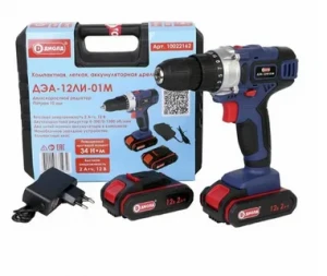 Аккумуляторная дрель-шуруповерт Диолд ДЭА-12ЛИ-01М