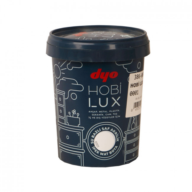 Эмаль акриловая шелковисто-матовая HOBILUX DYO